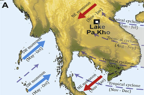 thailand monsoon map